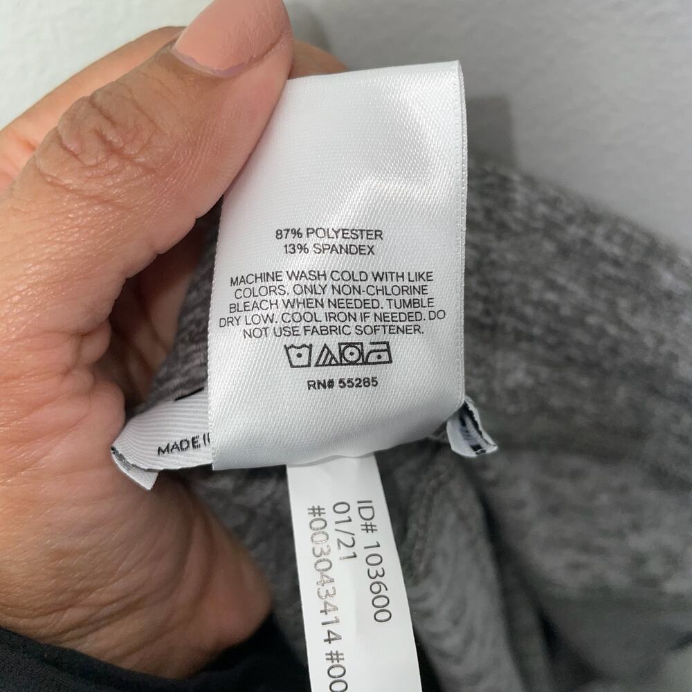 Express Mens Jogger Sweatpants Light Gray Black Pockets M EUC - Picture 4 of 6